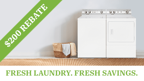 $200 Rebate - Fresh Laundry. Fresh Savings.